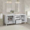 Myrrin 72" Double (Vanity Only Pricing) in Bright White
